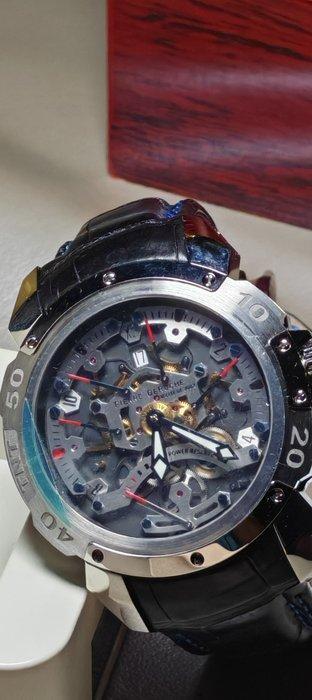 Pierre DeRoche - TNT Royal Retro Power Reserve -, Handtassen en Accessoires, Horloges | Heren
