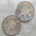 mappin & Webb - Schaal (2) - Verzilverd - Paar Engelse, Antiek en Kunst