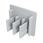 Eaton eindkap voor 3-fase+N met 16 mm2 stroomrails type EVGK, Verzenden, Nieuw