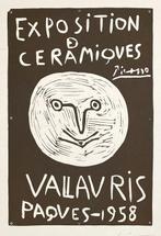 Pablo Picasso (1881-1973) - Visage souriant - Exposition, Antiek en Kunst