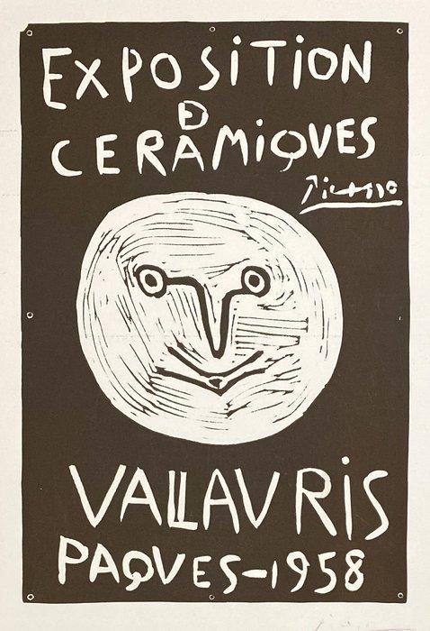 Pablo Picasso (1881-1973) - Visage souriant - Exposition, Antiek en Kunst, Antiek | Overige Antiek
