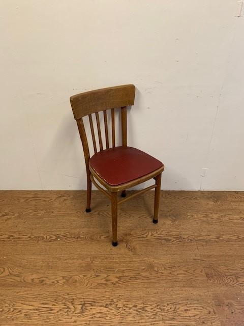 Gebruikte Vintage caféstoel -S2905- Vintage/Café, Huis en Inrichting, Stoelen, Ophalen
