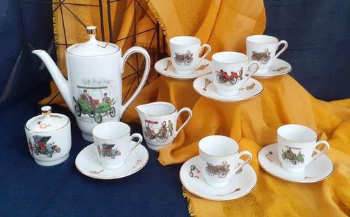 Themacollectie - Vintage espresso set, Antiek en Kunst, Antiek | Speelgoed