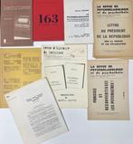 Isidore Isou - Lot de 8 publications de Isidore Isou et à