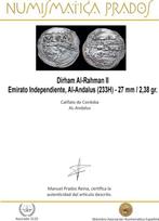 Al Andalus - Kalifaat. Al- Rahman II. Dirham 231 H (Zonder