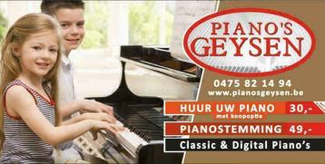 Pianostemmer in Vlaanderen, 49 eu, verplaatsing inbegrepen