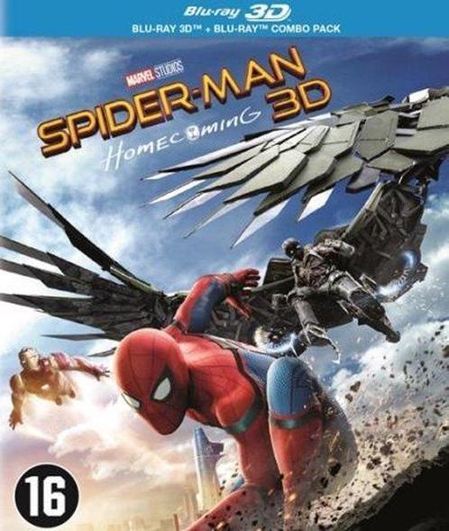 Marvel Spider-Man Homecoming 3D en 2D (blu-ray tweedehands, CD & DVD, Blu-ray, Enlèvement ou Envoi