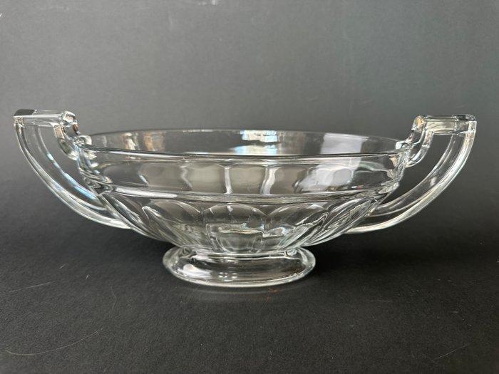 Antique Bowl With Handles - VAL ST LAMBERT - BELGIQUE - Kom, Antiquités & Art, Art | Objets design