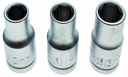 Dopsleutelset 12,5 mm (1/2) 10 / 11 / 13 mm 3-dlg, Auto diversen, Auto-accessoires, Verzenden