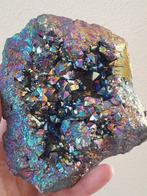 Titanium bergkristal aura (Vlamaura) - Hoogte: 6 cm -