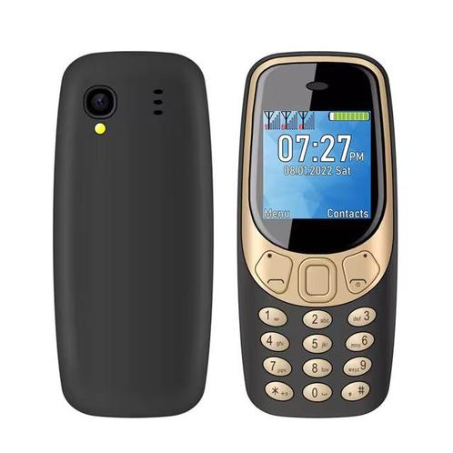 Q3308 Mini Telefoon - 1.33 inch HD Scherm - Dual SIM -, Télécoms, Téléphonie mobile | Marques Autre, Envoi