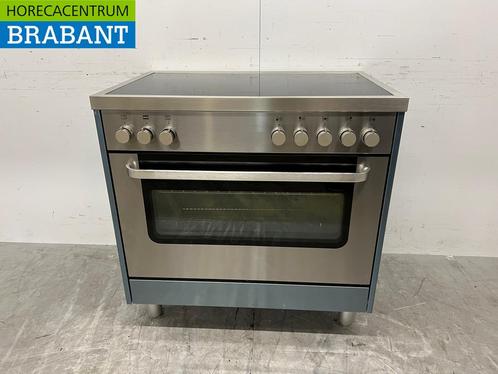 RVS Saro Inductiefornuis met elektrische oven 400V Horeca, Zakelijke goederen, Horeca | Keukenapparatuur, Ophalen of Verzenden