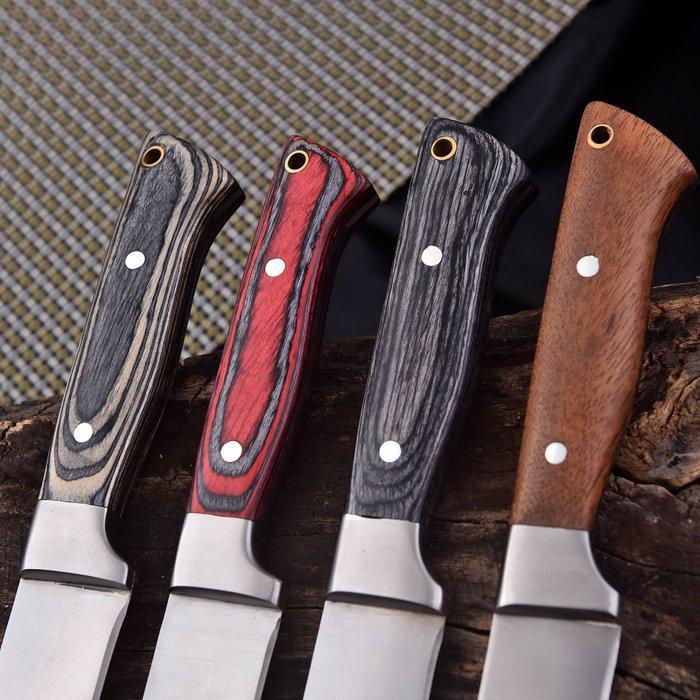 Keukenmes - zeldzaam hout, met de hand gemaakt van roestvrij, Antiquités & Art, Antiquités | Ustensiles de cuisine
