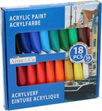 2eChoix | Set de peinture acrylique 18 pièces, Hobby en Vrije tijd, Modelbouw | Overige, Ophalen of Verzenden, Nieuw