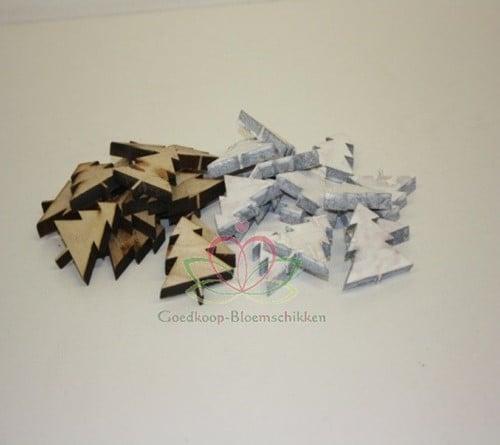 Boompjes hout Naturel ca. 5 cm zak 40 stuks, Huis en Inrichting, Woonaccessoires | Kunstplanten en Kunstbloemen, Nieuw