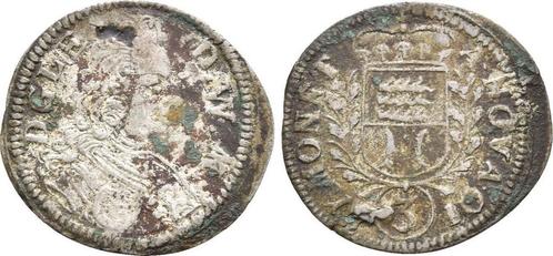 3 Kreuzer 1710 Wuerttemberg Moempelgard: Leopold Eberhard..., Postzegels en Munten, Munten | Europa | Niet-Euromunten, België