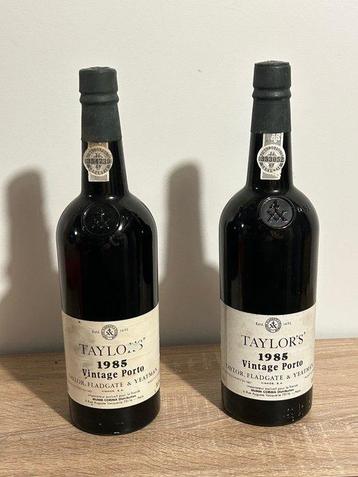 1985 Taylors - Vintage Port - Gebotteld in 1987 -  Porto  -, Verzamelen, Wijnen, Nieuw