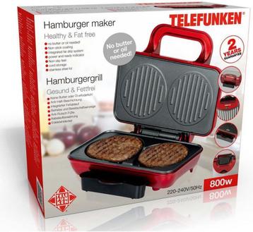 Telefunken Hamburgermaker - 800W beschikbaar voor biedingen