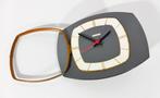 Wandklok - Bayard - Messing, Hout, Glas - 1950-1960
