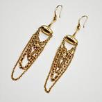 Gucci - Boucles doreilles - X - 18 carats Or jaune - Chaine, Handtassen en Accessoires, Oorbellen, Nieuw