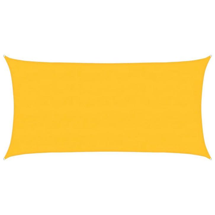 HDPE Zonnezeil 4x7m Geel | OP = OP | 46% Goedkoper!, Tuin en Terras, Schaduwdoeken, Nieuw, Verzenden