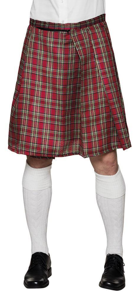Schotse Kilt Rood, Kleding | Heren, Carnavalskleding en Feestkleding, Nieuw, Verzenden