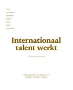 Internationaal talent werkt 9789090289816, Verzenden, Gelezen