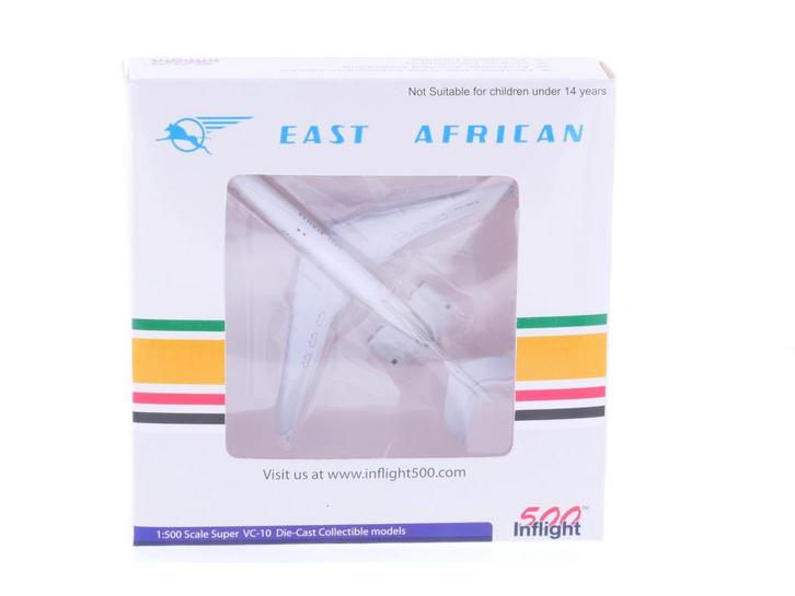 Schaal 1:500 Inflight 500 355 4066 East African Vickers S..., Hobby en Vrije tijd, Modelbouw | Vliegtuigen en Helikopters, Gebruikt