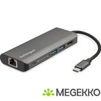 StarTech.com DKT30CSDHPD3 USB 3.0 (3.1 Gen 1) Type-C Zwart,, Computers en Software, Verzenden, Nieuw