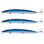 3x Plug 18cm 24g Blauw, Verzenden, Nieuw