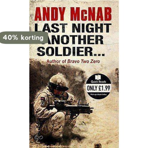 Last Night Another Soldier 9780552161688 Andy McNab, Boeken, Overige Boeken, Gelezen, Verzenden