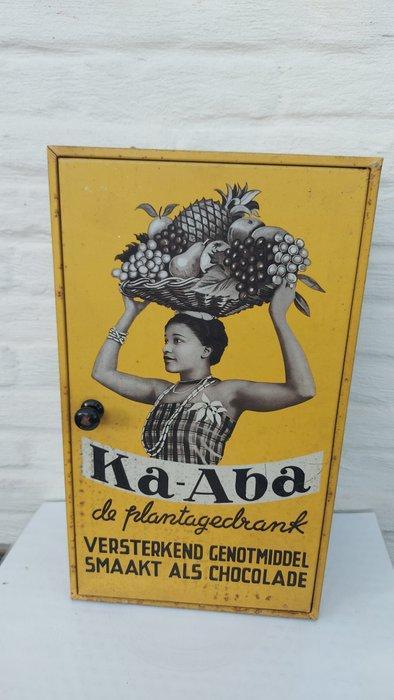 Blikken doos - Metaal - Vintage blikken kastje., Antiek en Kunst, Curiosa en Brocante