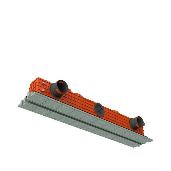 Ergovent instucbaar frameloos lijnrooster 1050 mm | Ø 90 mm, Doe-het-zelf en Bouw, Ventilatie en Afzuiging, Verzenden