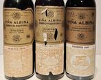 Bodegas Riojanas, Viña Albina 1966 , 1972 & 1982 - Rioja, Verzamelen, Wijnen, Nieuw