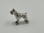 Miniatuur beeldje - hond - .925 zilver, Antiek en Kunst