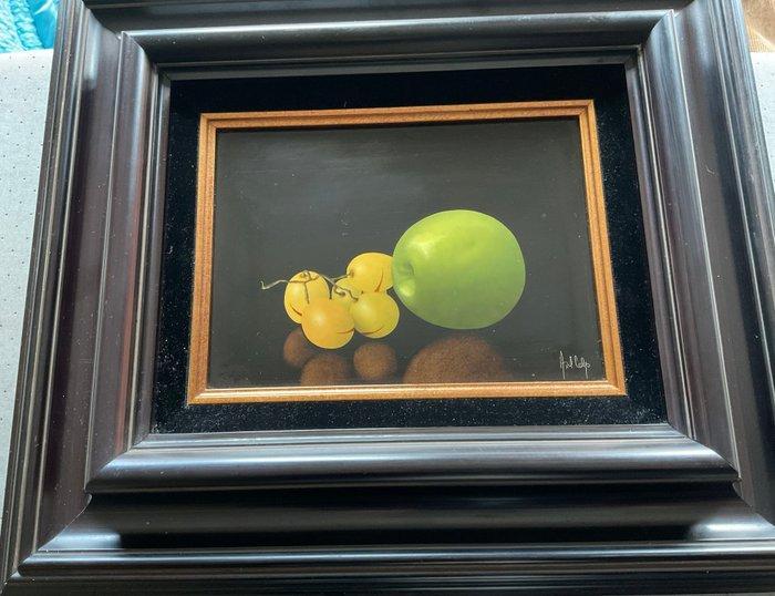 Axel Colpaert (1947) - Nature morte : fruits, Antiek en Kunst, Kunst | Schilderijen | Klassiek
