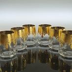 Drinkservies (6) - 24 kt goud, Antiek en Kunst
