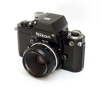 Nikon F2 Black Paint Camera Body Met DP-1 Prisma NO RESERVE beschikbaar voor biedingen