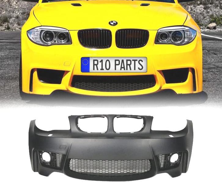 PARE CHOCS AVANT BMW E81 E87 E82 E88 06-10 LOOK 1M SRA, Autos : Pièces & Accessoires, Carrosserie & Tôlerie, Envoi