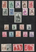 Belgique 1942/1946 - Années complètes entre 1942 et 1946,, Postzegels en Munten, Gestempeld