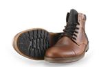 Rieker Veterboots in maat 40 Cognac | 5% extra korting, Kleding | Dames, Schoenen, Overige kleuren, Verzenden, Overige typen, Zo goed als nieuw