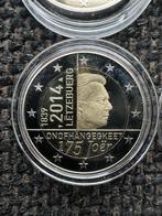 Luxemburg. 2 Euro 2013/2015 Proof (4 stuks) (Zonder, Timbres & Monnaies