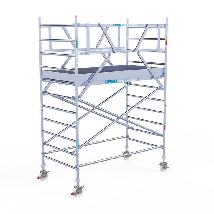 Rolsteiger Professional 135x250 4,2m werkhoogte vrijstaand, Doe-het-zelf en Bouw, Steigers, Rolsteiger of Kamersteiger, Nieuw