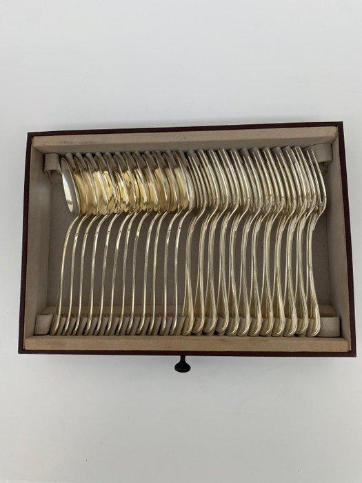 Christofle - Ménagère pour 12 personnes (54) - Plaqué(e), Antiek en Kunst, Antiek | Meubels | Tafels