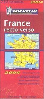 Carte routière : France recto/verso, N°11722  ...  Book, Gelezen, Cartes NATIONAL Michelin, Verzenden