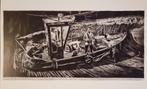 Rinus  Van de Velde - On board of the conrad...., Antiek en Kunst, Kunst | Litho's en Zeefdrukken, Verzenden