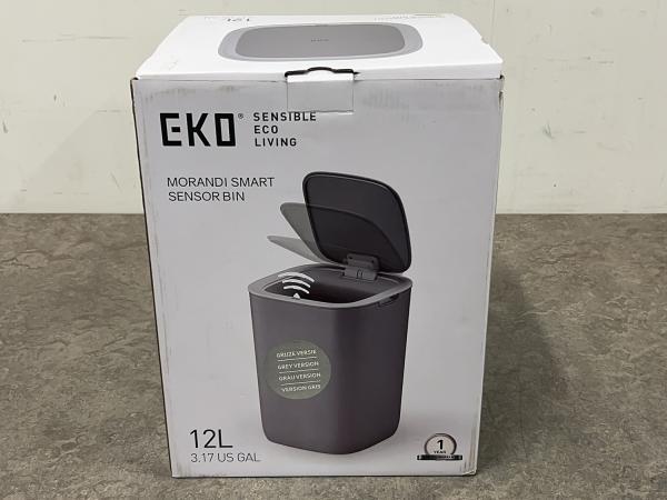 Veiling - EKO prullenbak Morandi Smart Sensor 12L grijs, Huis en Inrichting, Woonaccessoires | Prullenbakken