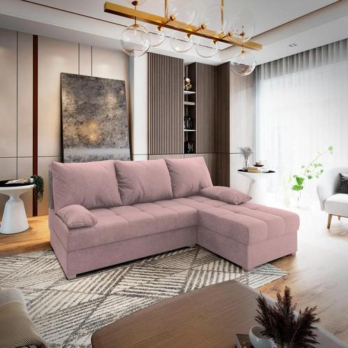 Slaapbank Rio met Opbergruimte Roze | Universeel | €399,-, Huis en Inrichting, Slaapkamer | Slaapbanken, Overige maten, Overige maten