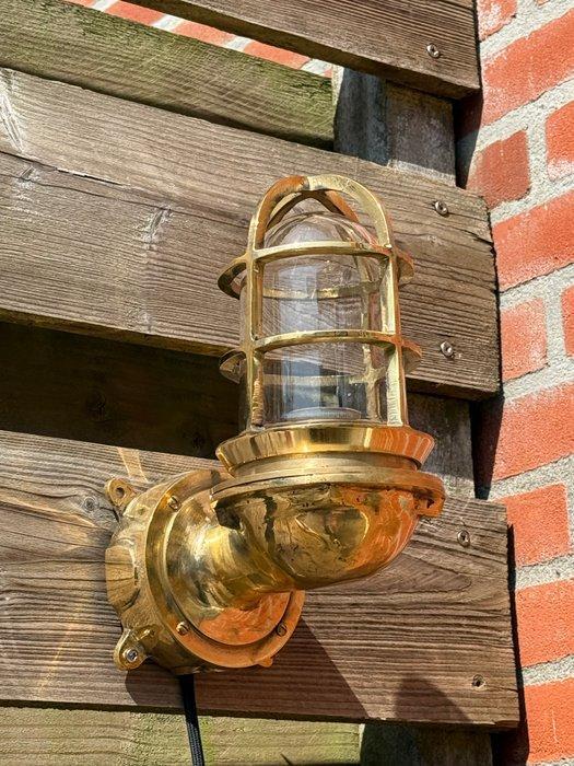 Oceanic Cage light - Messing, Antiek en Kunst, Antiek | Wandborden en Tegels