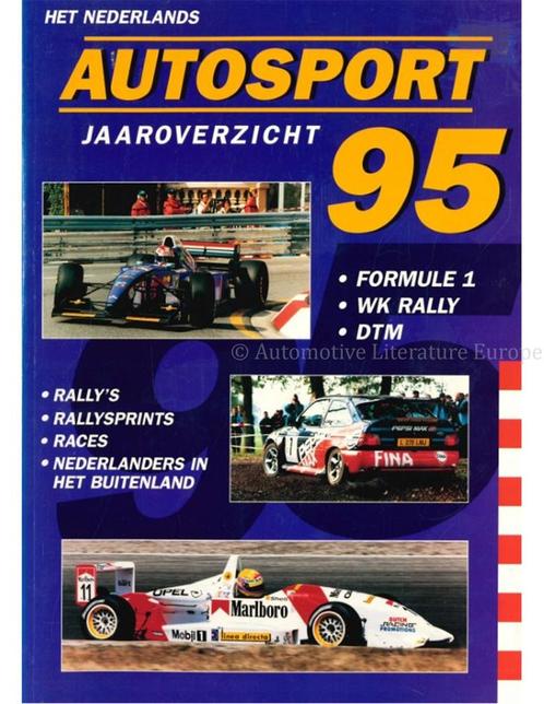 HET NEDERLANDS AUTOSPORT JAAROVERZICHT 1995, Livres, Autos | Livres